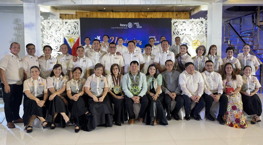 Rotary Club of Metro East Taytay Ushers in a New Era of Service with 21st Induction and 20th Handover Ceremony